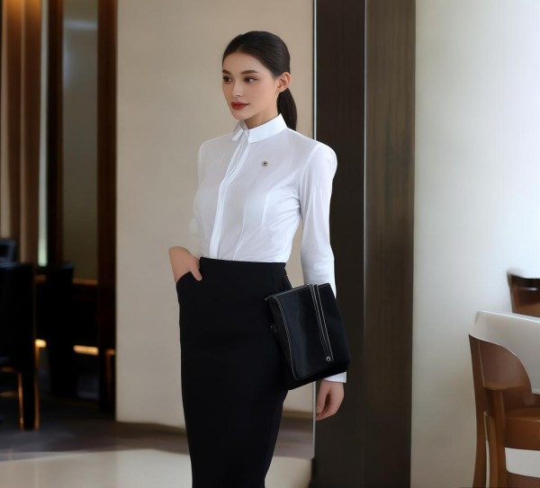 酒店餐饮服务员面试穿什么衣服好